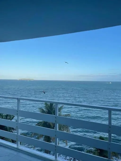 Beautiful Ocean Blue Love Oceanfront Apartment Fajardo Puerto Rico